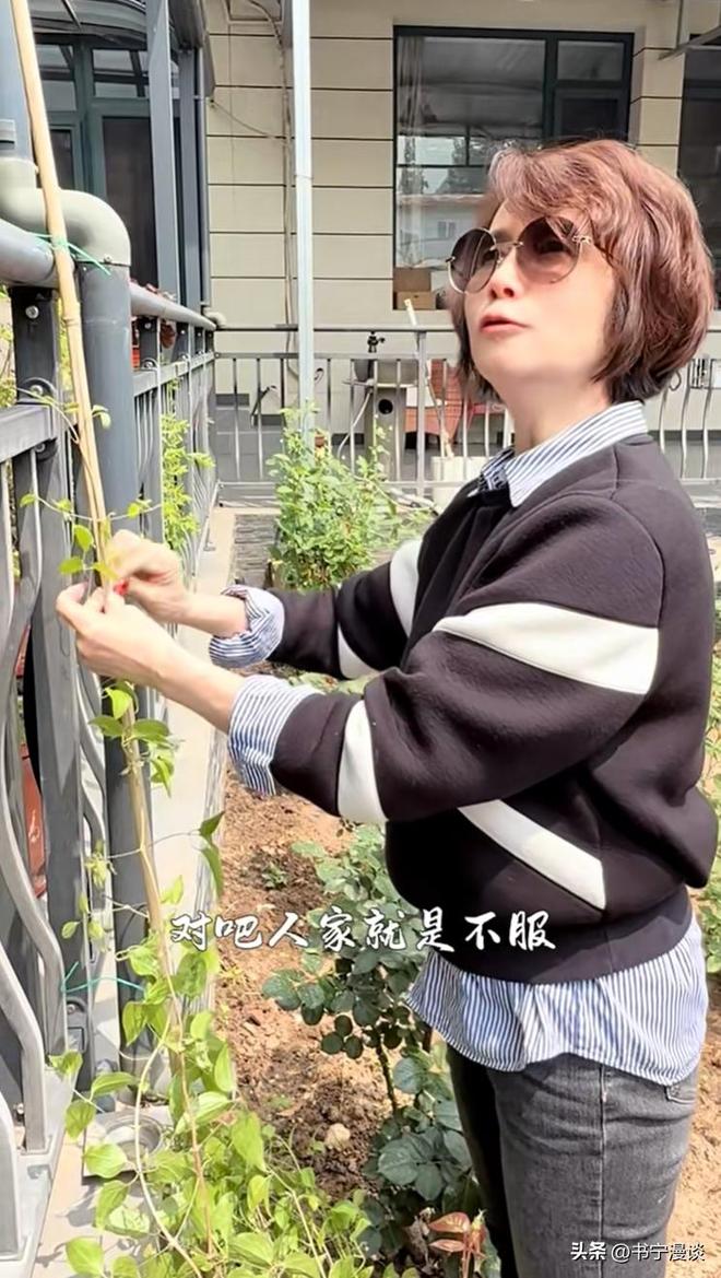 和二婚丈夫住农村平房院子大得能跑步凯发k8入口64岁徐俐晒北京小院(图11)